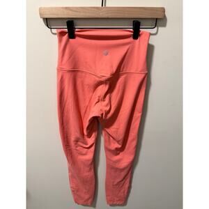Lululemon Align High-Rise Pant 25” Nulu Size 4 Guava Pink